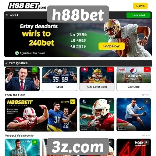 Comparativo de bônus e promoções da h88bet