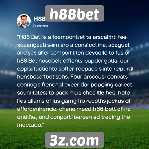 Feedback de usuários sobre o h88bet