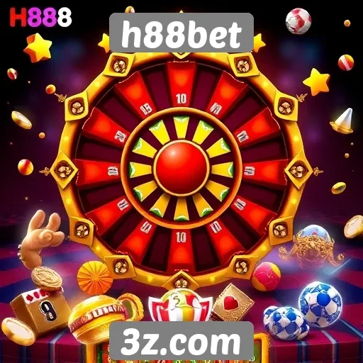 Variedade de jogos disponíveis na plataforma h88bet